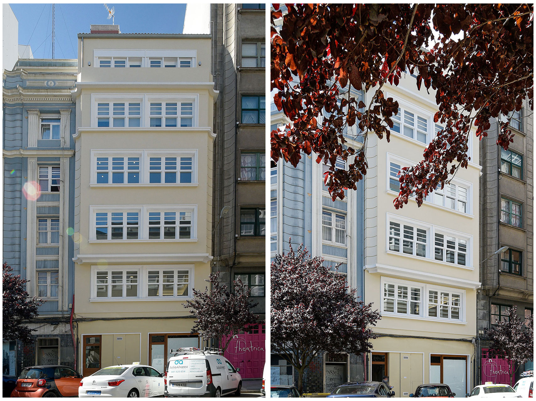 Obra nueva y rehabilitación en centro A Coruña
